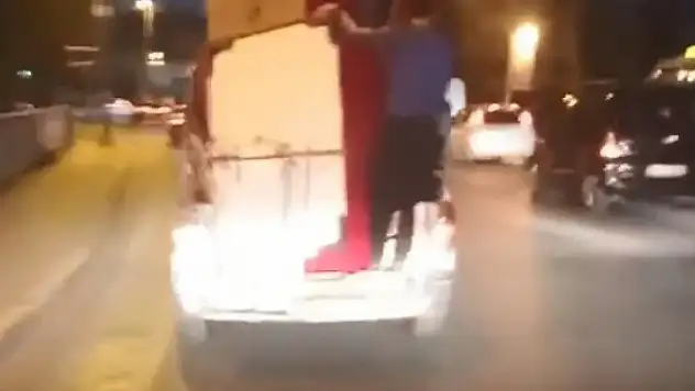 Böyle yolculuk görülmedi!