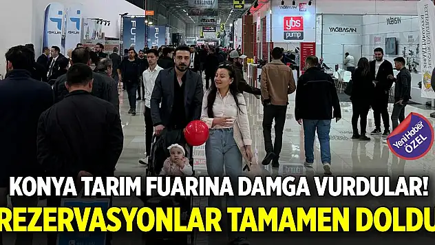 Konya Tarım Fuarına Karatay'ın markaları damga vurdu