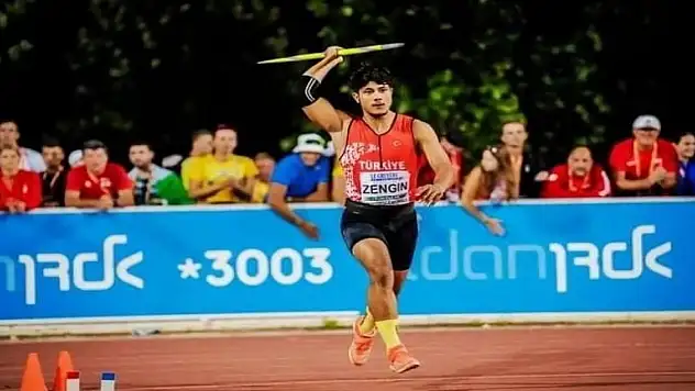 Konya Büyükşehir Belediyesporlu atlet Avrupa 2.'si oldu