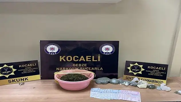 Kocaeli'de uyuşturucu operasyonu: 4 tutuklama