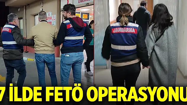 İzmir merkezli 7 ilde FETÖ operasyonu: 18 gözaltı