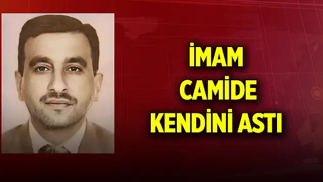 İmam camide kendini astı