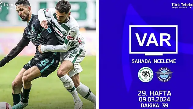 Konyaspor'un penaltısı öncesinde ne konuşuldu?