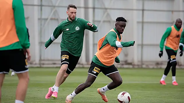 Konyaspor son hazırlıklarını yapıyor