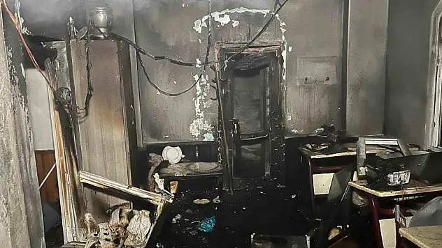 Sahur vakti camide korkutan yangın