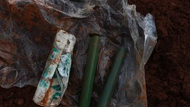 PKK'ya ait toprağa gömülü halde mühimmat ele geçirildi