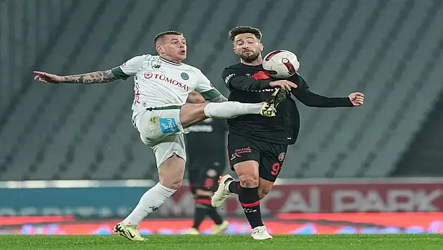 Konyasporlu Cicaldau ilk kez en'lerde!