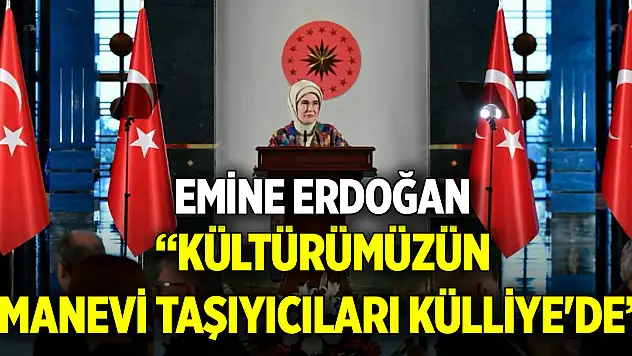Emine Erdoğan huzurevi sakinleriyle iftarda buluştu: Kültürümüzün manevi taşıyıcıları Külliye'de