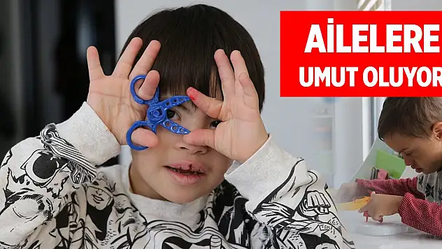 Konya'da kurulan yaşam destek merkezi ailelere umut oluyor
