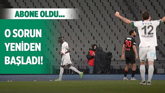 Konyaspor'da o sorun yeniden üredi!