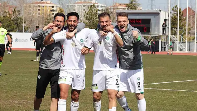 1922 Konyaspor: 4 - Bayburt Özel İdaresi: 0