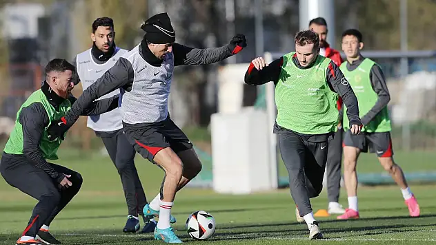 A Milli Takım, Avusturya maçının hazırlıklarına devam etti