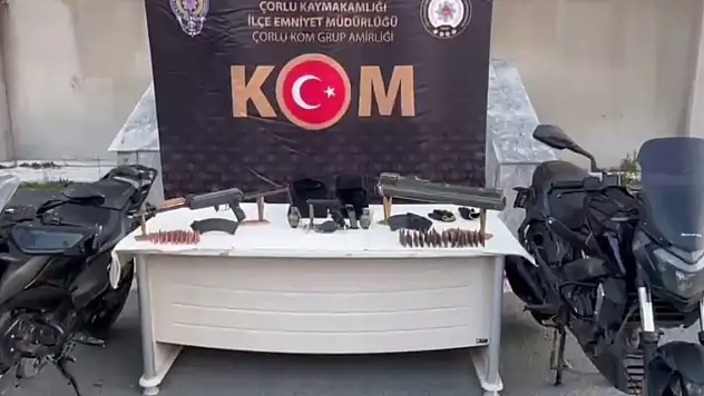 Tekirdağ'da 'Mahzen-19' operasyonu 13 gözaltı