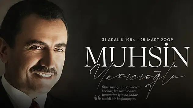 Cumhurbaşkanı Erdoğan'dan, Muhsin Yazıcıoğlu mesajı