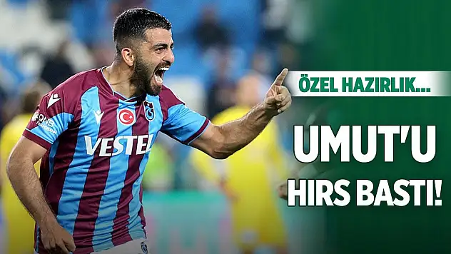 Umut'un gözü Konyaspor maçında!