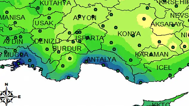 Tüm zamanların yağış rekoru 491,5 kilogram ile o ilçede ölçüldü