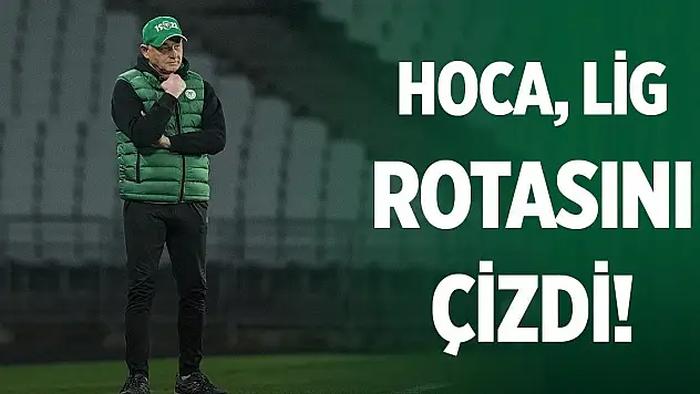 Konyaspor'da Omerovic lig rotasını çizdi!