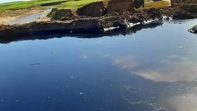 Diyarbakır'da petrol sızıntısı! Ekipler alarma geçti