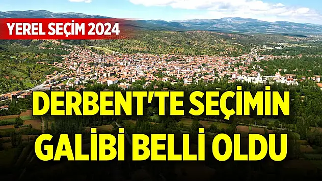 Konya Derbent'te seçimin galibi belli oldu