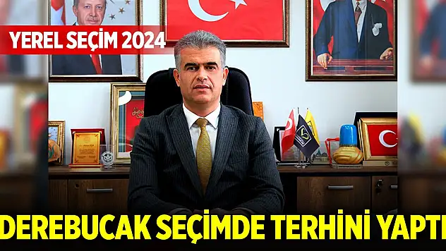 Derebucak seçimde tercihini yaptı