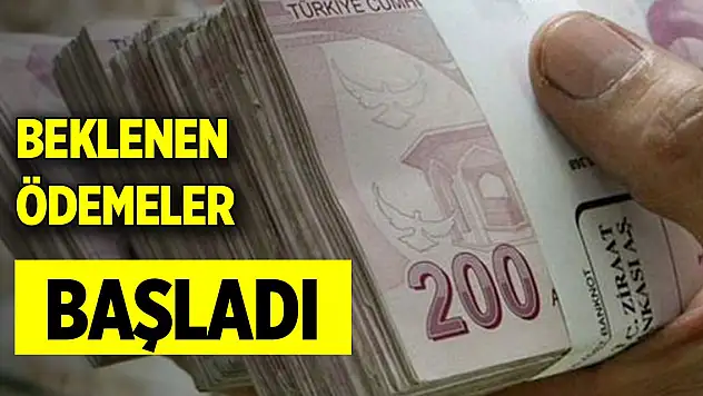 Emeklilerin bayram ikramiyeleri ödenmeye başladı