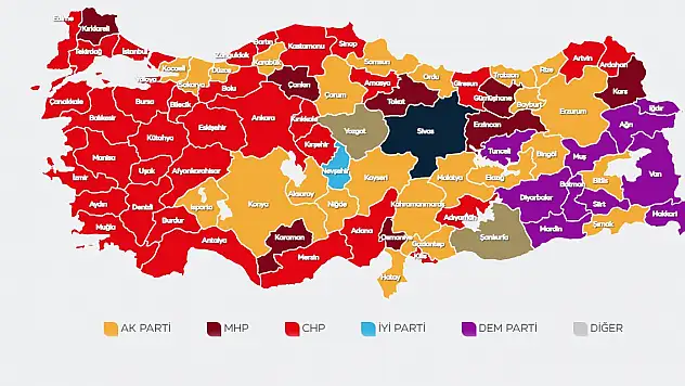 Yerel seçimde, deprem bölgesindeki 4 il el değiştirdi