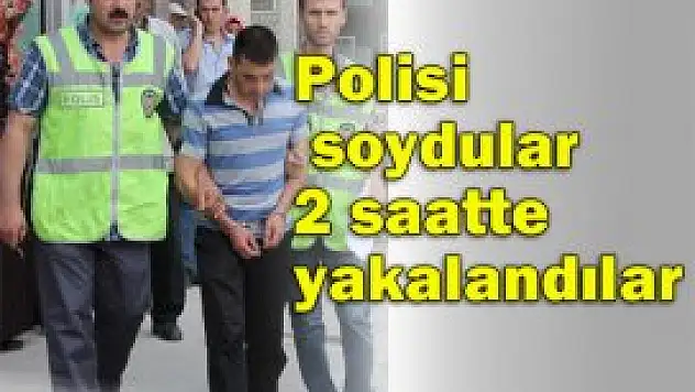 Paraları harcayamadan yakalandılar