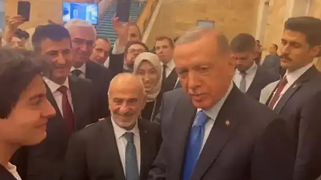 Cumhurbaşkanı Erdoğan Meclis'te milletvekilleriyle bir araya geldi