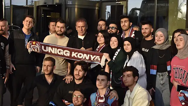 Trabzonspor kafilesi Konya'da