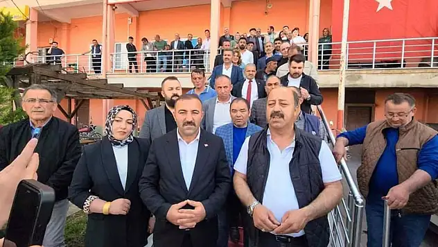 Konya Halkapınar'da devir teslim töreni