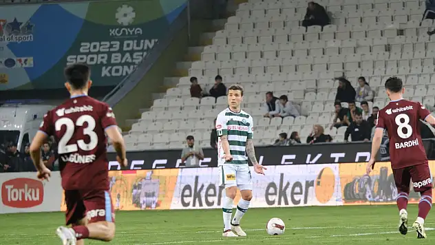 Konyaspor bu sezon ilki yaşadı