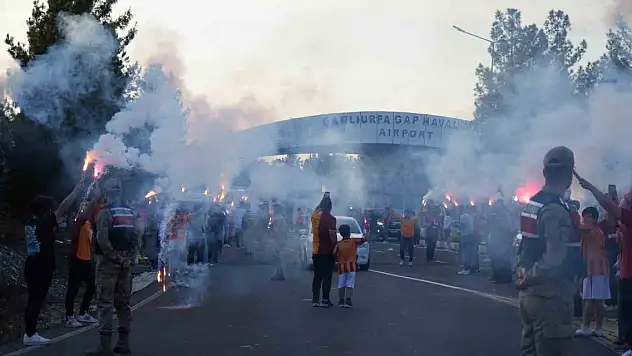Galatasaray, Şanlıurfa'ya geldi