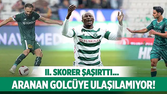 Konyaspor'da sessiz golcüler!
