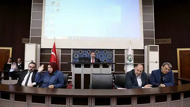 Karatay'da yeni dönemin ilk meclis toplantısı gerçekleştirildi
