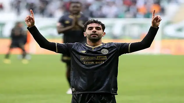 Konyaspor'un jokerinin mutlu günü!