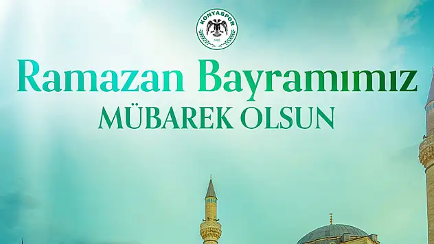 Spor camiasından bayram mesajları