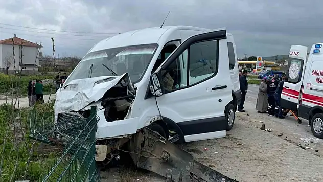 Anbean görüntülendi... Samsun'da trafik kazası: 8 yaralı