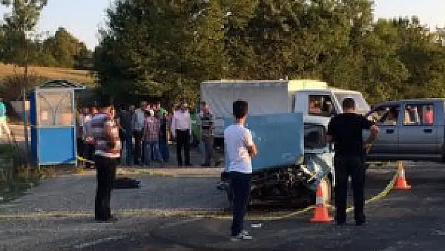 Feci kaza: 1 ölü, 6 yaralı