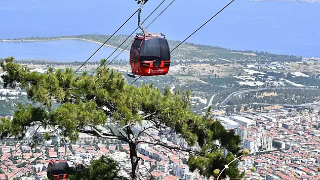 Antalya'daki kaza sonrası teleferiğe ilgi yüzde10'a düştü