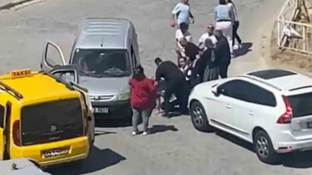 Bayramlaşmaya giderken adeta savaştılar