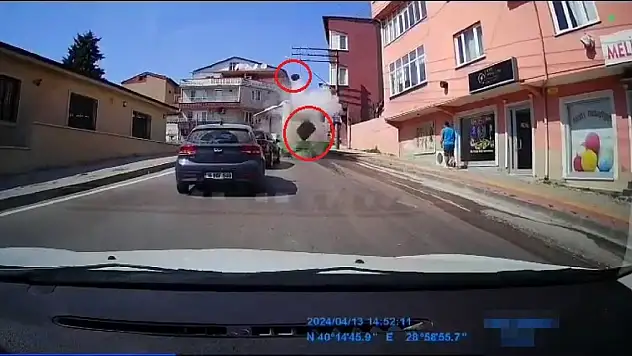 Halk otobüsünde patlama o anlar kamerada