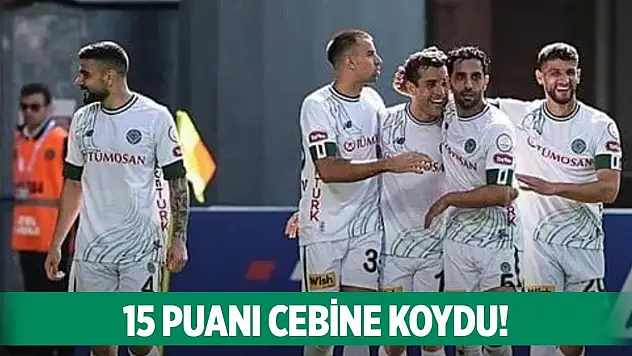 Konyaspor güvenli alana yaklaşıyor!