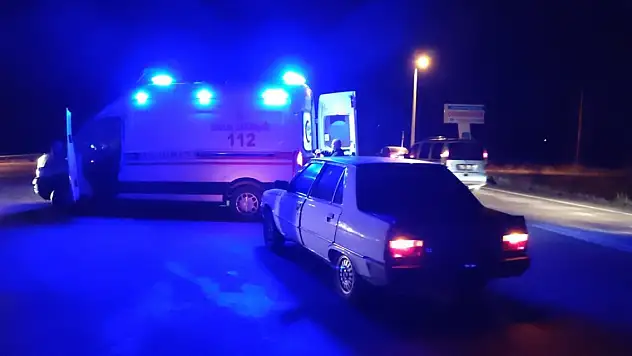 Konya'daki trafik kazasında 2 kişi yaralandı