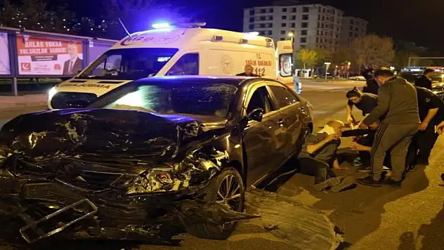 Elazığ'da trafik kazası: 6 yaralı