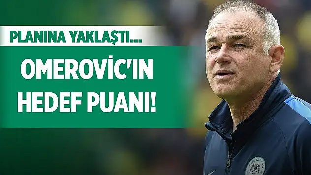 Konyaspor'da Omerovic'in planı işliyor!