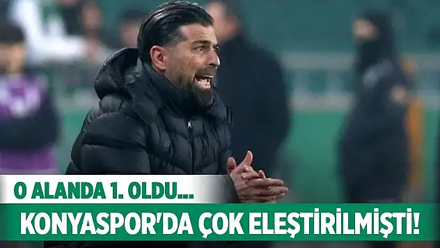 Palut, Konyaspor'dan sonra ders çıkardı!
