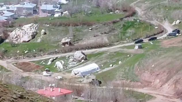 Kaçak kazı ihbarına gittiler, bambaşka bir durumla karşılaştılar