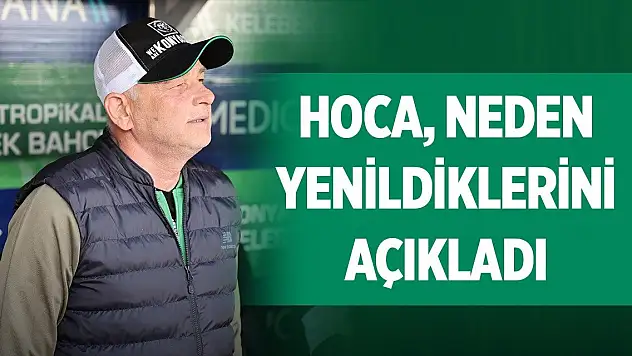 Konyaspor'da Omerovic'ten maç değerlendirmesi