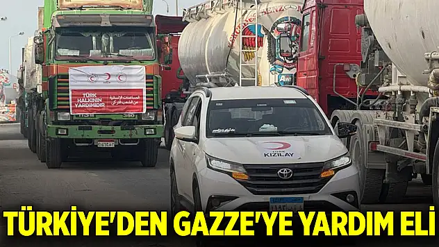Türkiye'den Gazze'ye yardım eli
