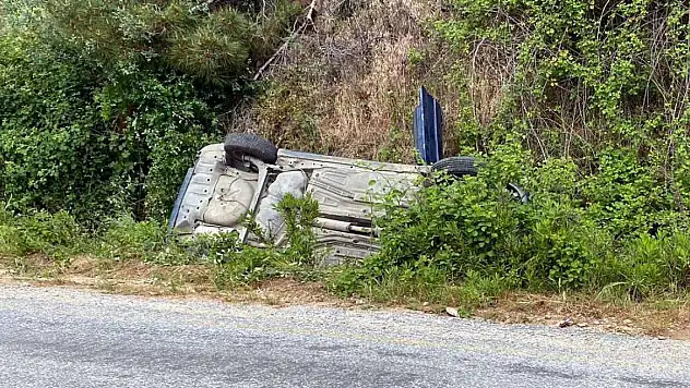 İki hafta önce satın aldığı otomobille kaza yaptı: 1 ölü, 1 yaralı